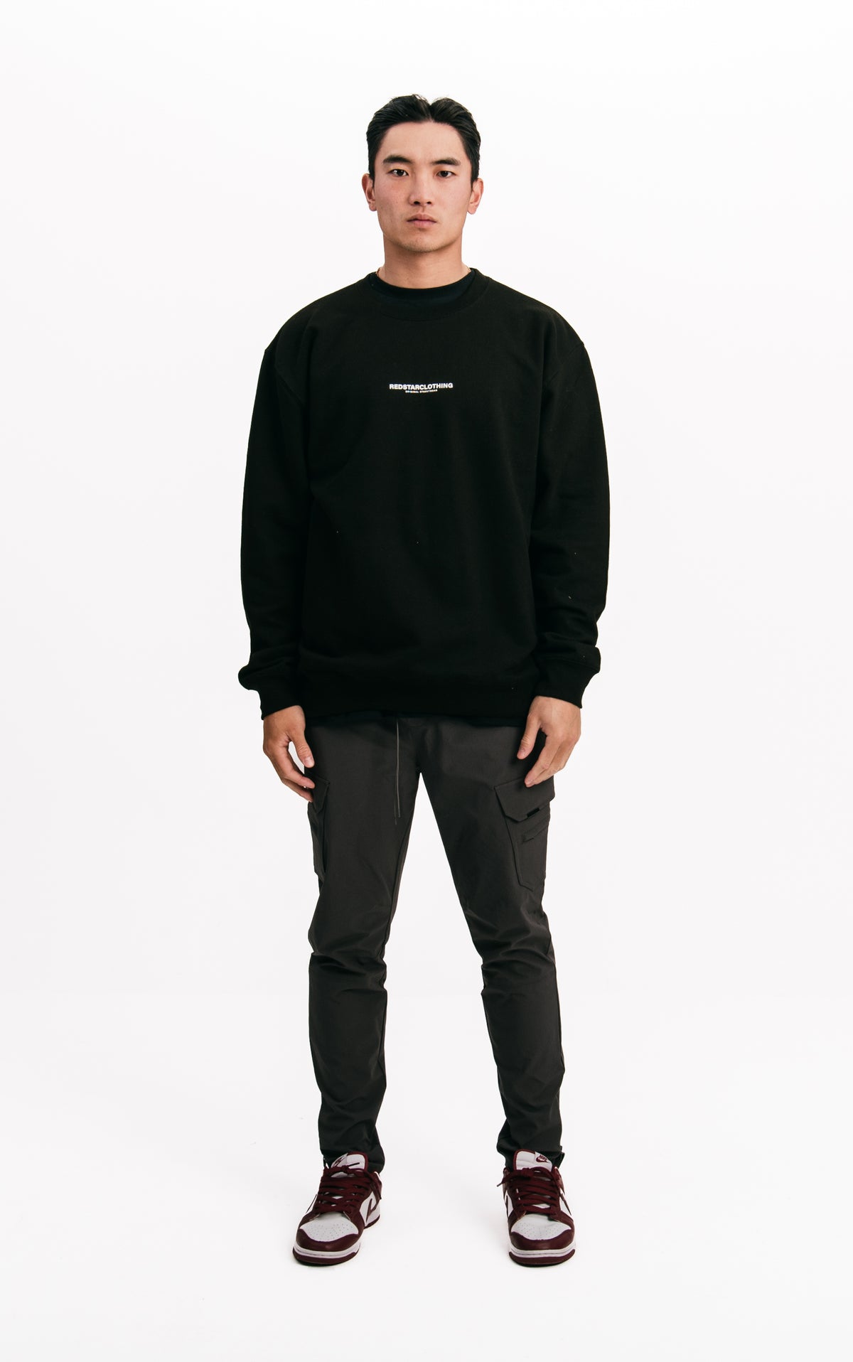 Centre Clean Sweat Black