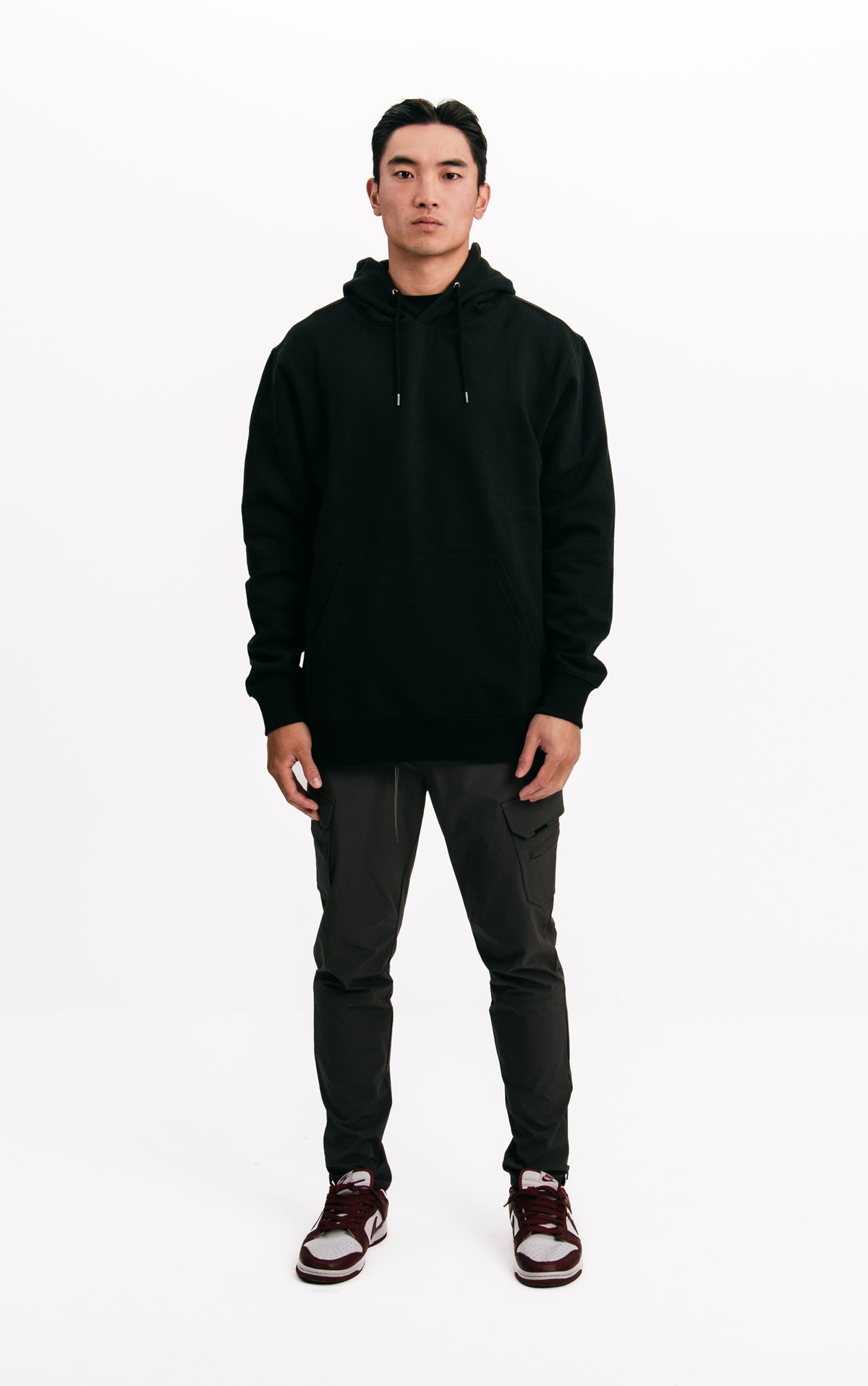 Marb Skull Hood Black
