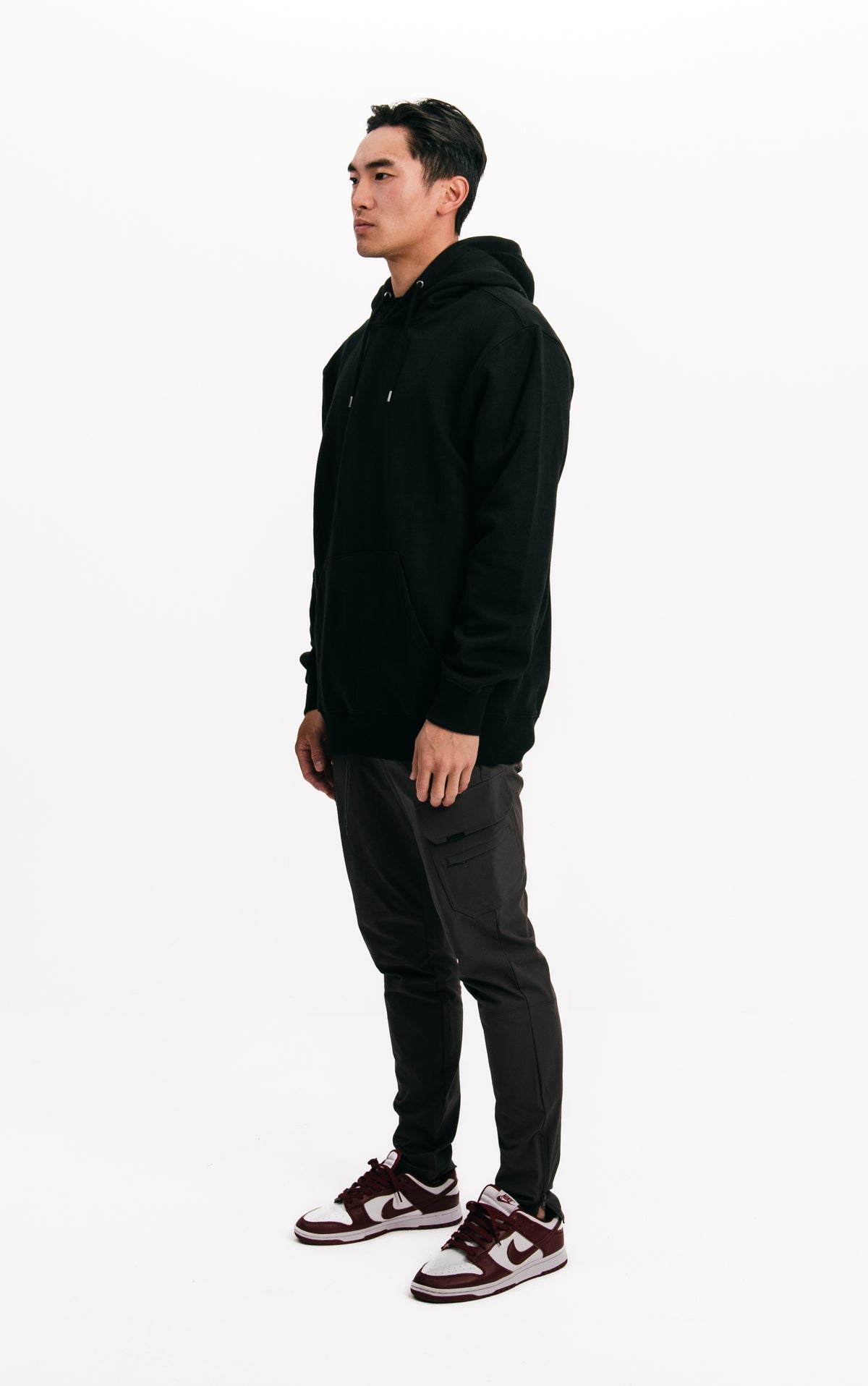 Marb Skull Hood Black