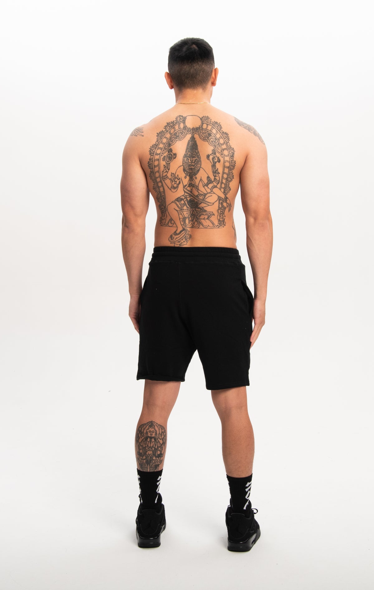 O/G Logo Sweat Shorts Black