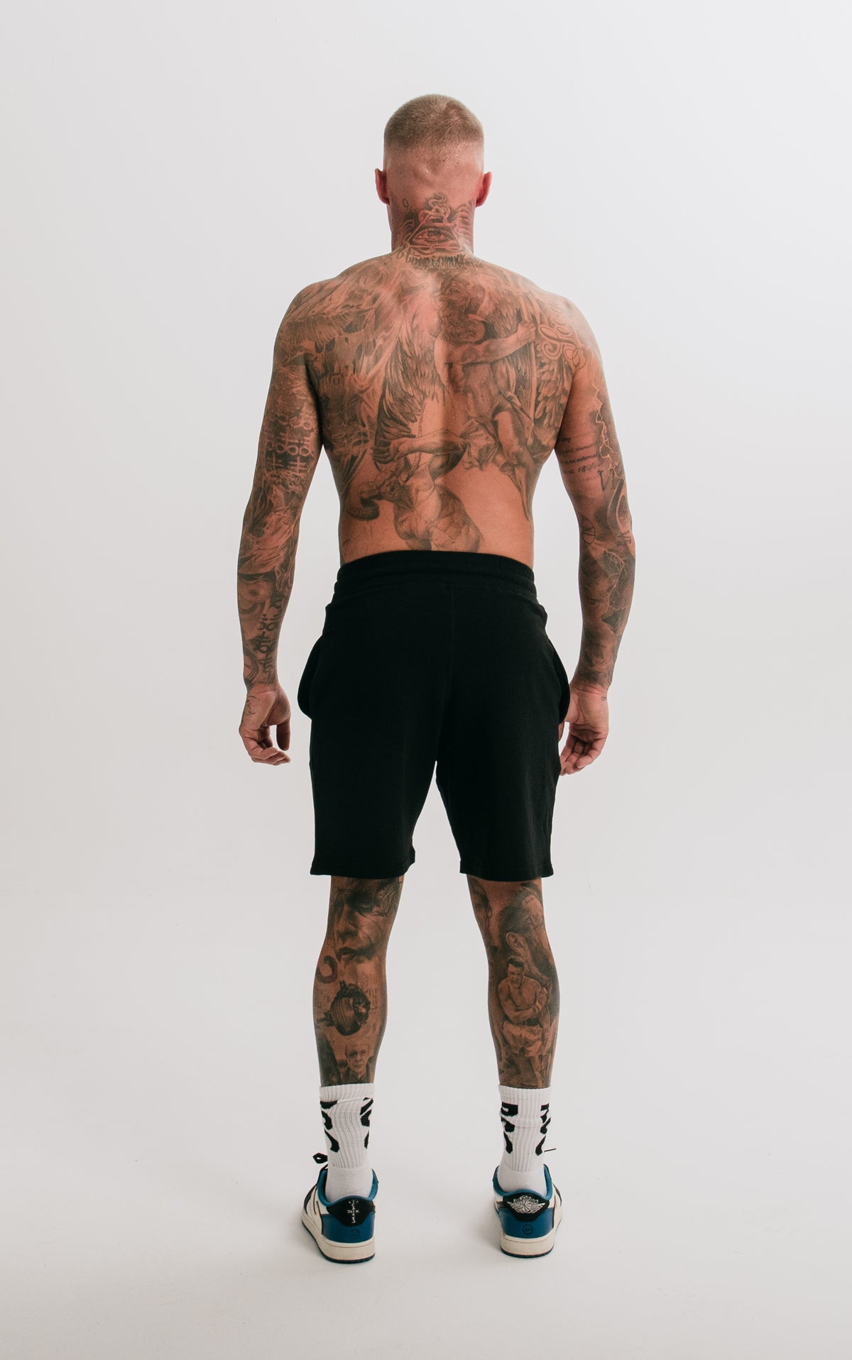 Eagle Sweat Shorts Black