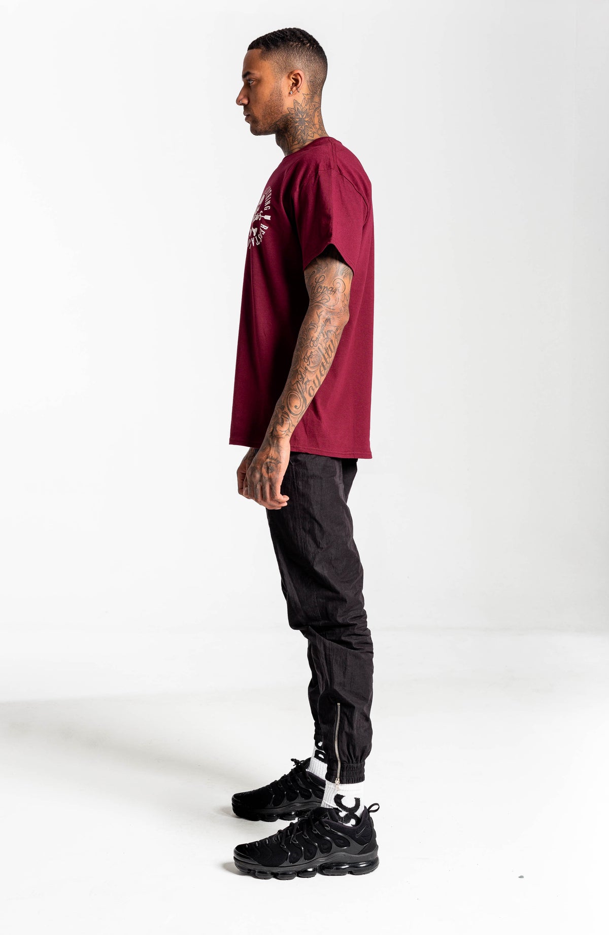 OG Oversized Logo Burgundy