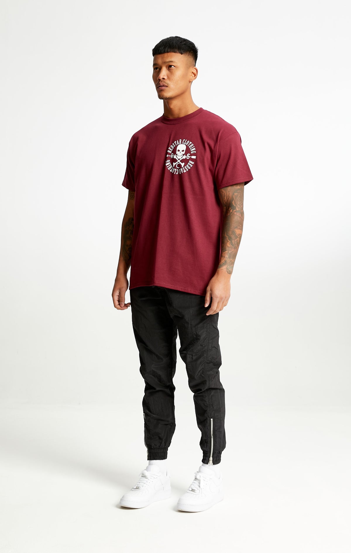 Oversized O/G Logo Burgundy