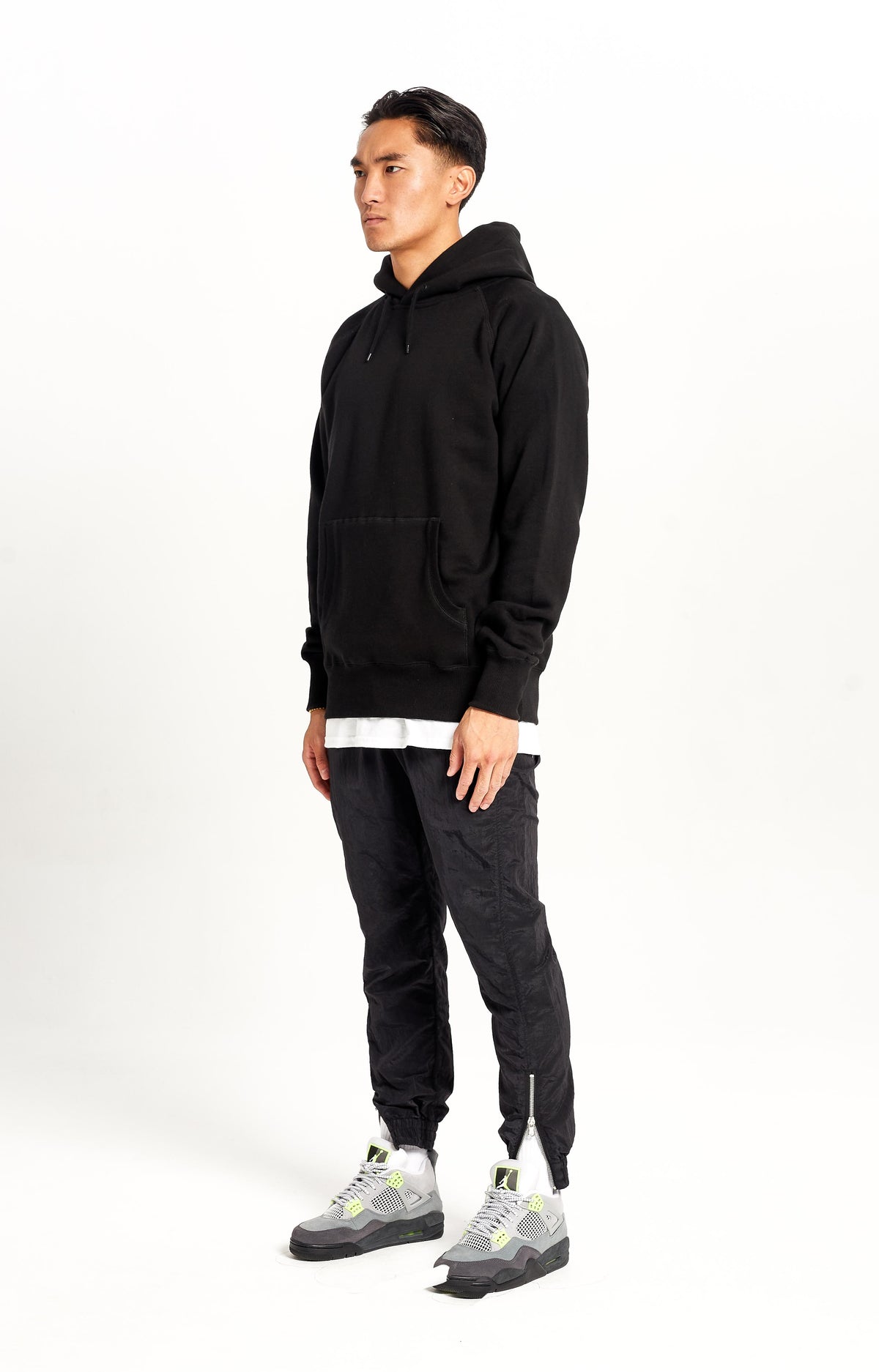 Biker Hoodie Black