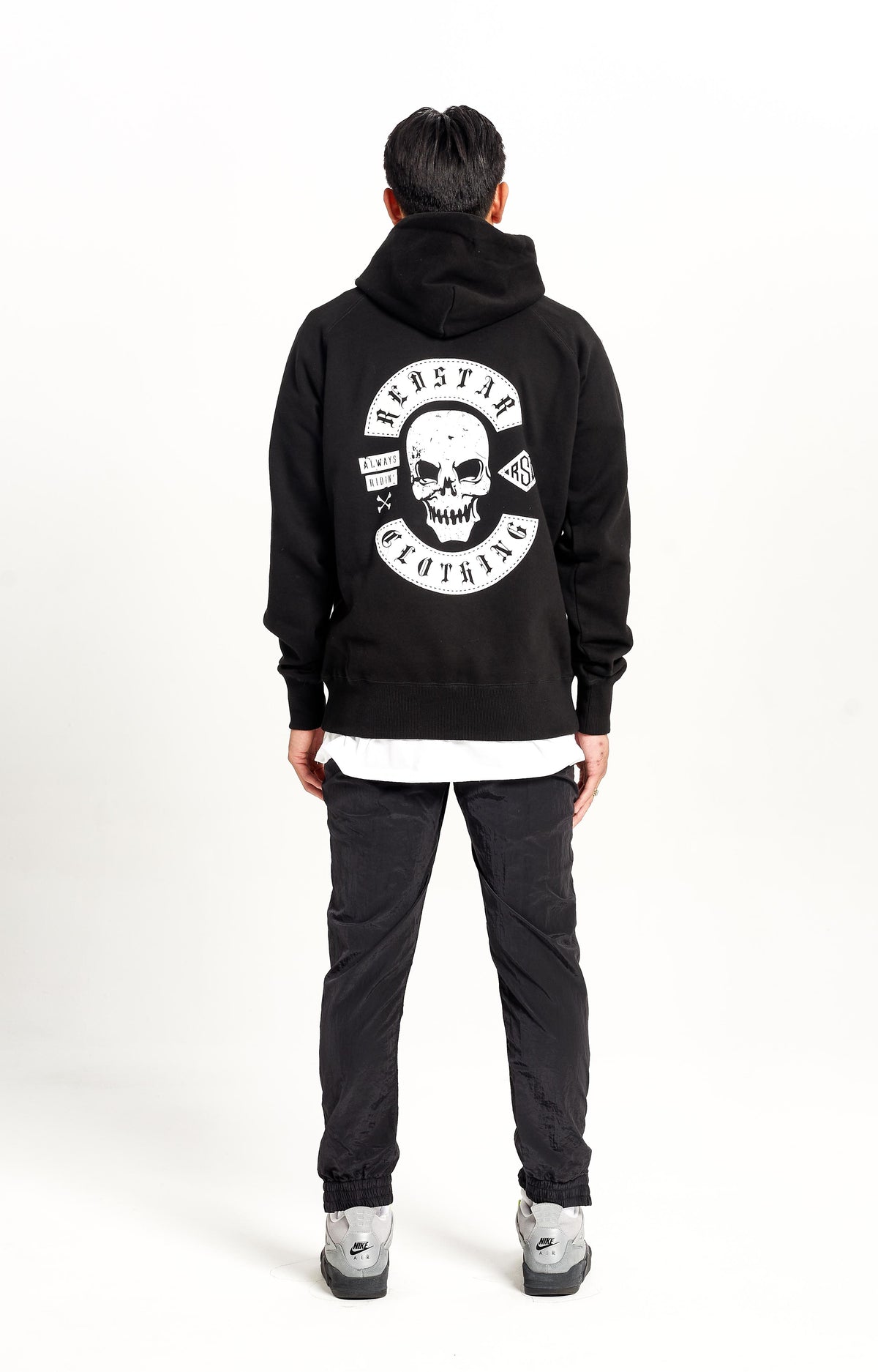 Biker Hoodie Black